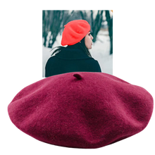 Load image into Gallery viewer, Boina de lana clásica para mujer - Ozerty