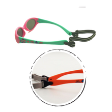 Load image into Gallery viewer, Gafas de sol polarizadas con correa para bebés de 0 a 3 años - Ozerty