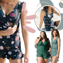 Cargar imagen en el visor de la galería, Mono de baño con sujetador incorporado - Ozerty