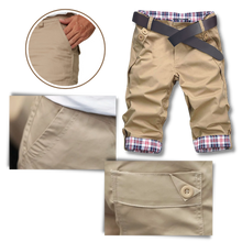 Cargar imagen en el visor de la galería, Pantalones cortos estilo cargo elegante para hombre
- Ozerty