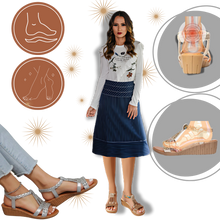 Cargar imagen en el visor de la galería, Elegantes sandalias ortopédicas Boho
- Ozerty