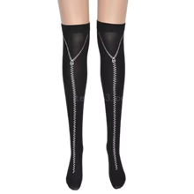 Cargar imagen en el visor de la galería, Calcetines de compresión para Halloween -Cremallera - Ozerty