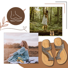 Cargar imagen en el visor de la galería, Sandalias ortopédicas con amortiguación
- Ozerty