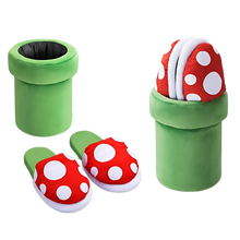 Cargar imagen en el visor de la galería, Zapatillas con forma de planta carnívora de Mario Bros
- Ozerty