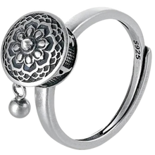 Load image into Gallery viewer, Anillo de mantra budista giratorio para mujer - Ozerty
