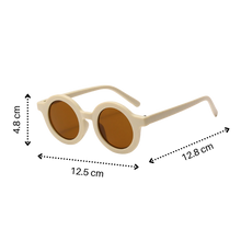 Cargar imagen en el visor de la galería, Gafas de sol redondas vintage para niños de 1 a 5 años - Ozerty
